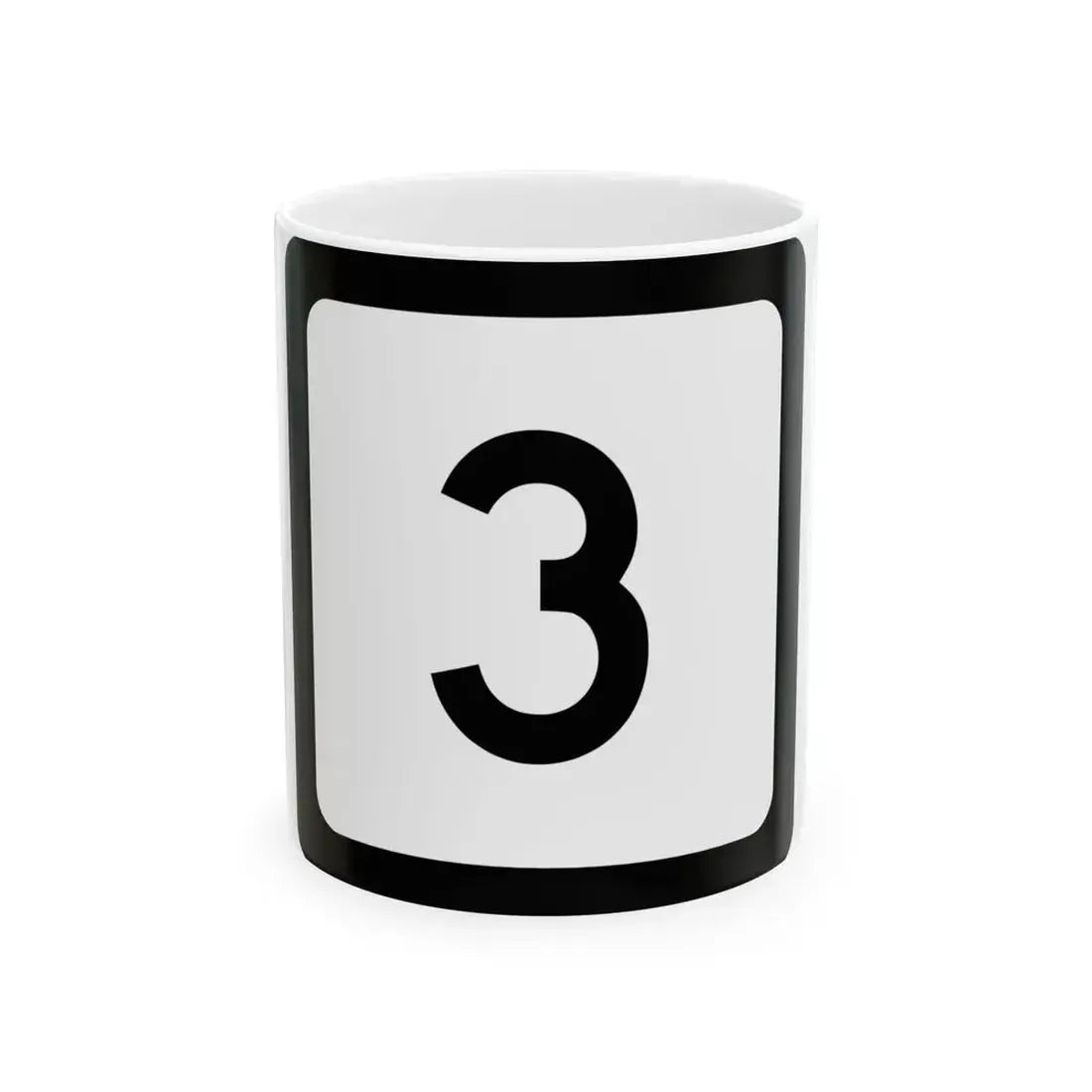 WV-3 (Virginia) (Road Sign) White Coffee Mug 11oz - Go Mug Yourself