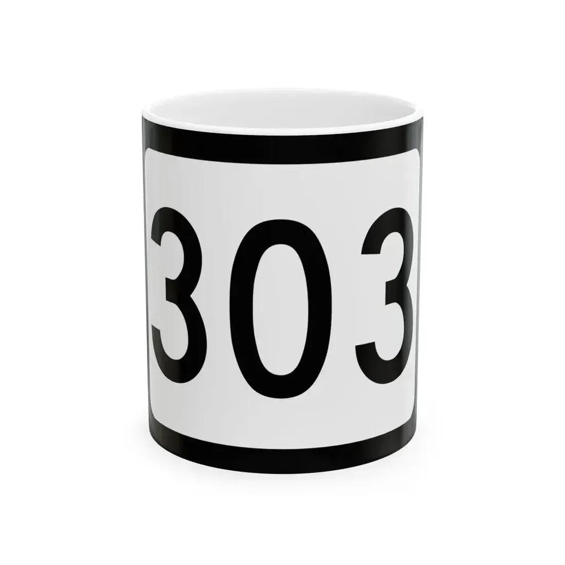 WV-303 (Virginia) (Road Sign) White Coffee Mug 11oz - Go Mug Yourself