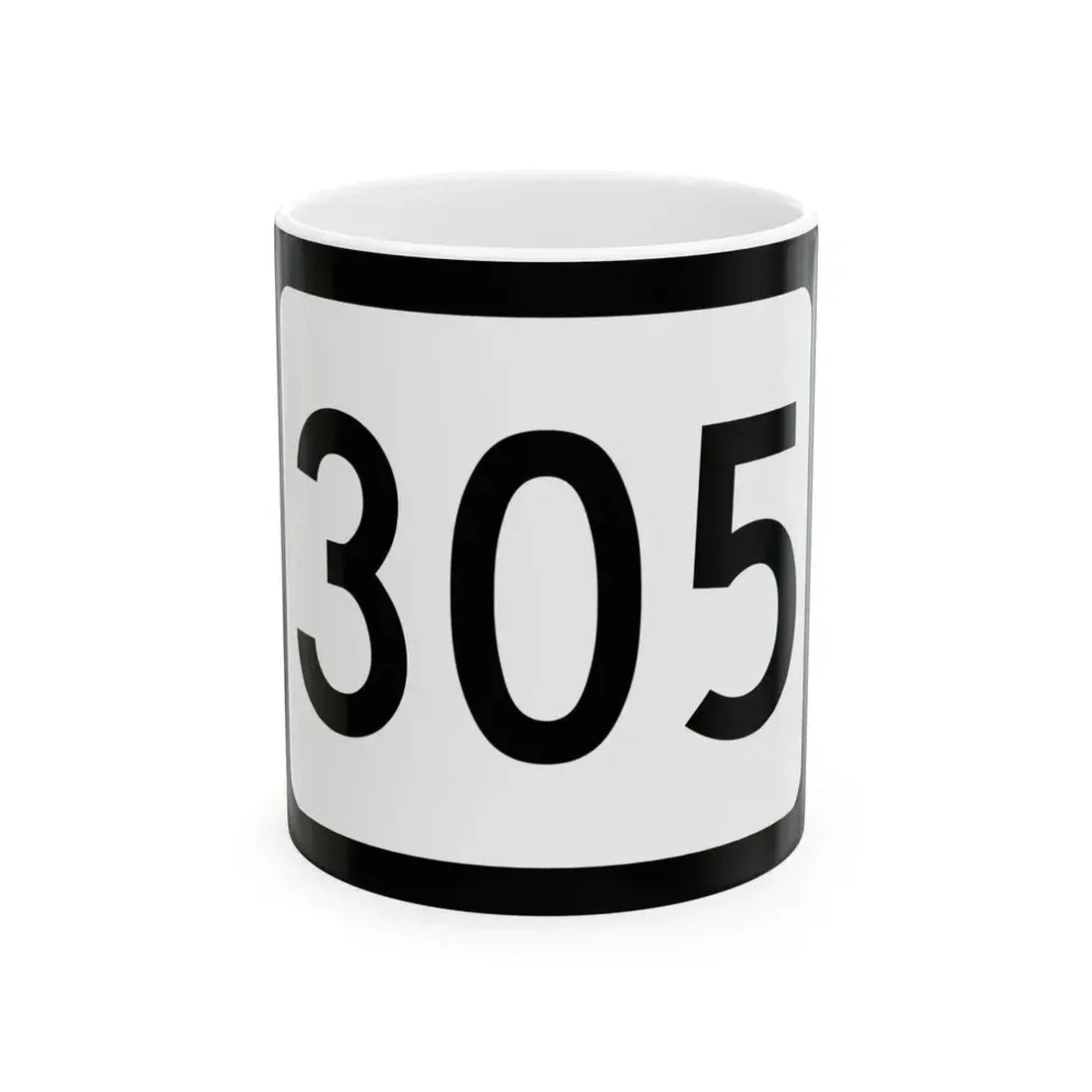 WV-305 (Virginia) (Road Sign) White Coffee Mug 11oz - Go Mug Yourself
