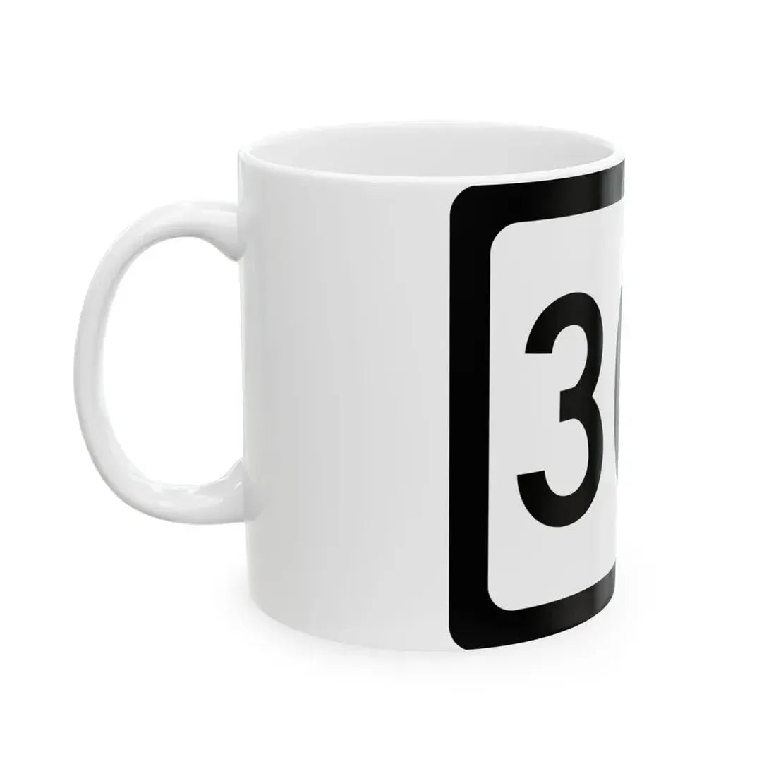 WV-305 (Virginia) (Road Sign) White Coffee Mug - Go Mug Yourself