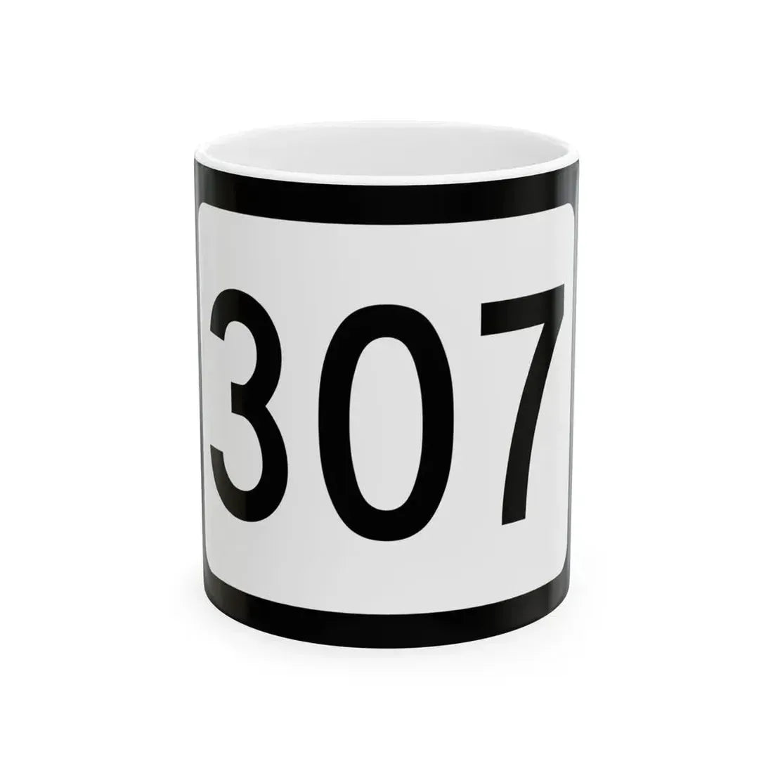 WV-307 (Virginia) (Road Sign) White Coffee Mug 11oz - Go Mug Yourself