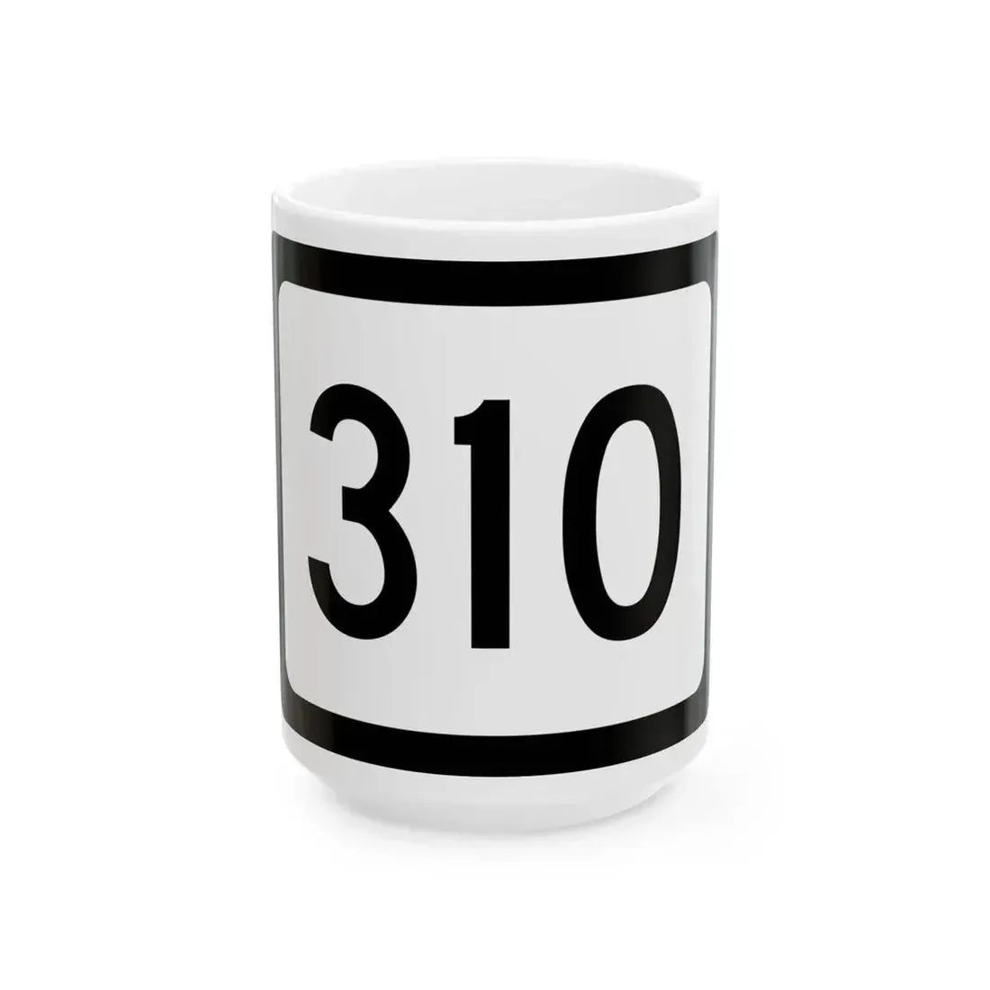 WV-310 (Virginia) (Road Sign) White Coffee Mug 15oz - Go Mug Yourself