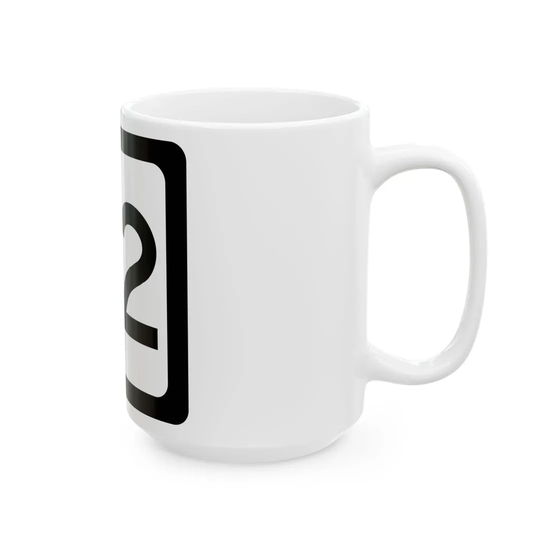 WV-32 (Virginia) (Road Sign) White Coffee Mug - Go Mug Yourself