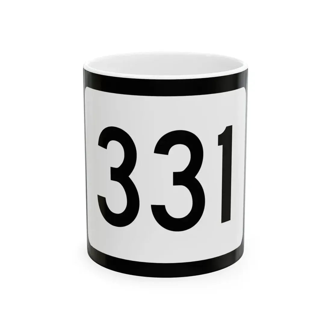 WV-331 (Virginia) (Road Sign) White Coffee Mug 11oz - Go Mug Yourself