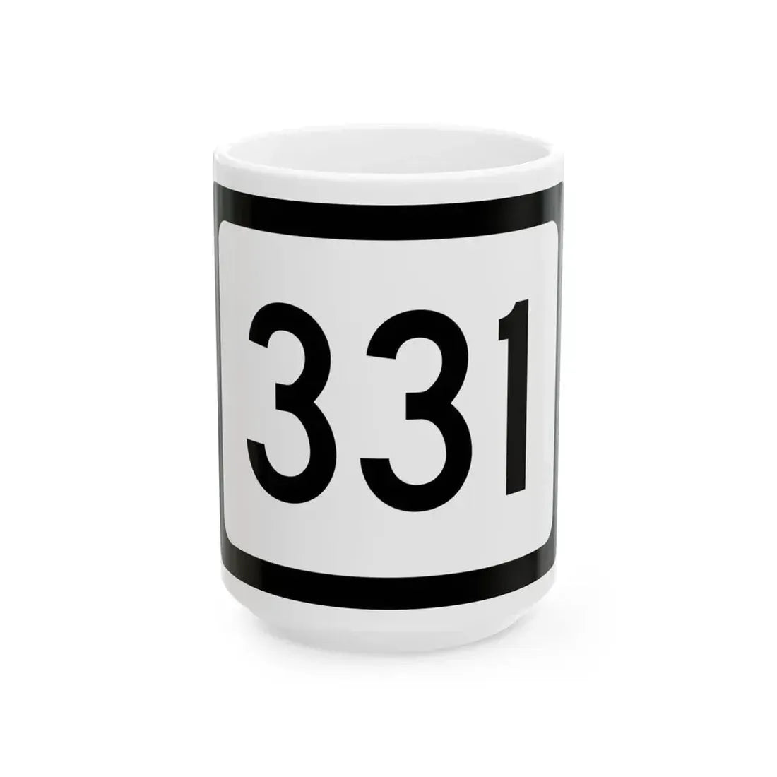 WV-331 (Virginia) (Road Sign) White Coffee Mug 15oz - Go Mug Yourself