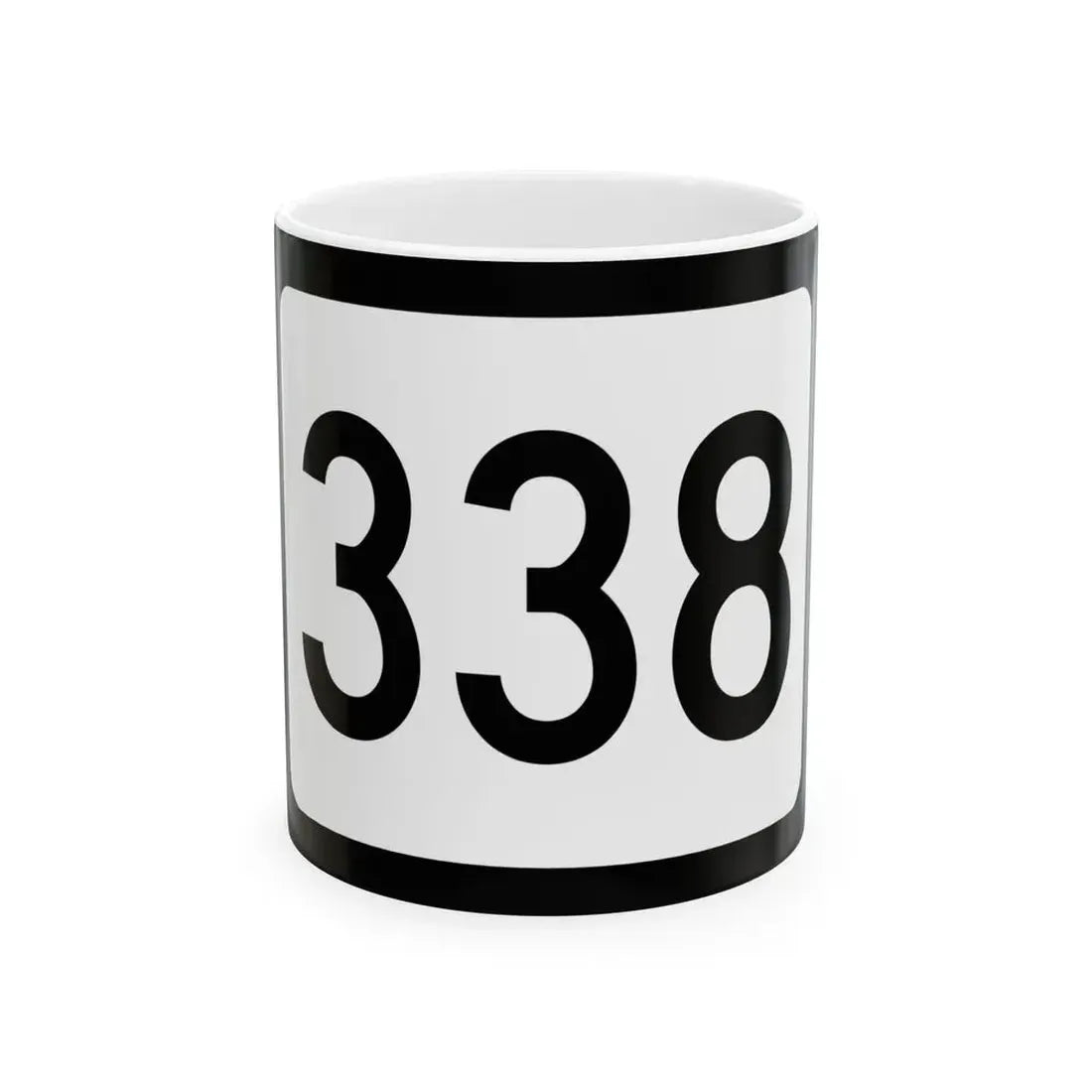 WV-338 (Virginia) (Road Sign) White Coffee Mug 11oz - Go Mug Yourself