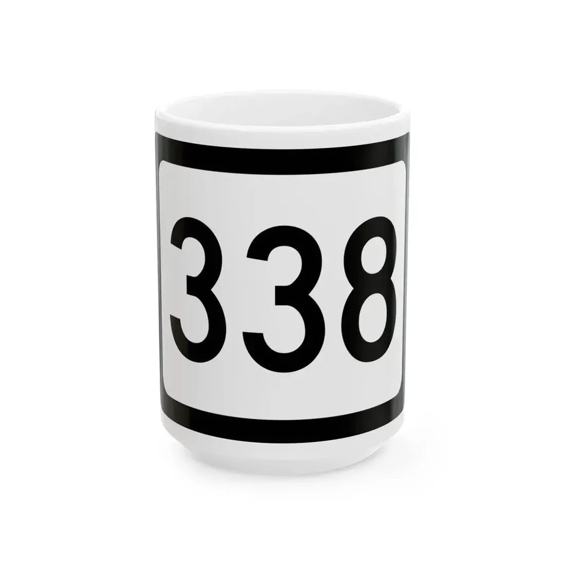 WV-338 (Virginia) (Road Sign) White Coffee Mug 15oz - Go Mug Yourself