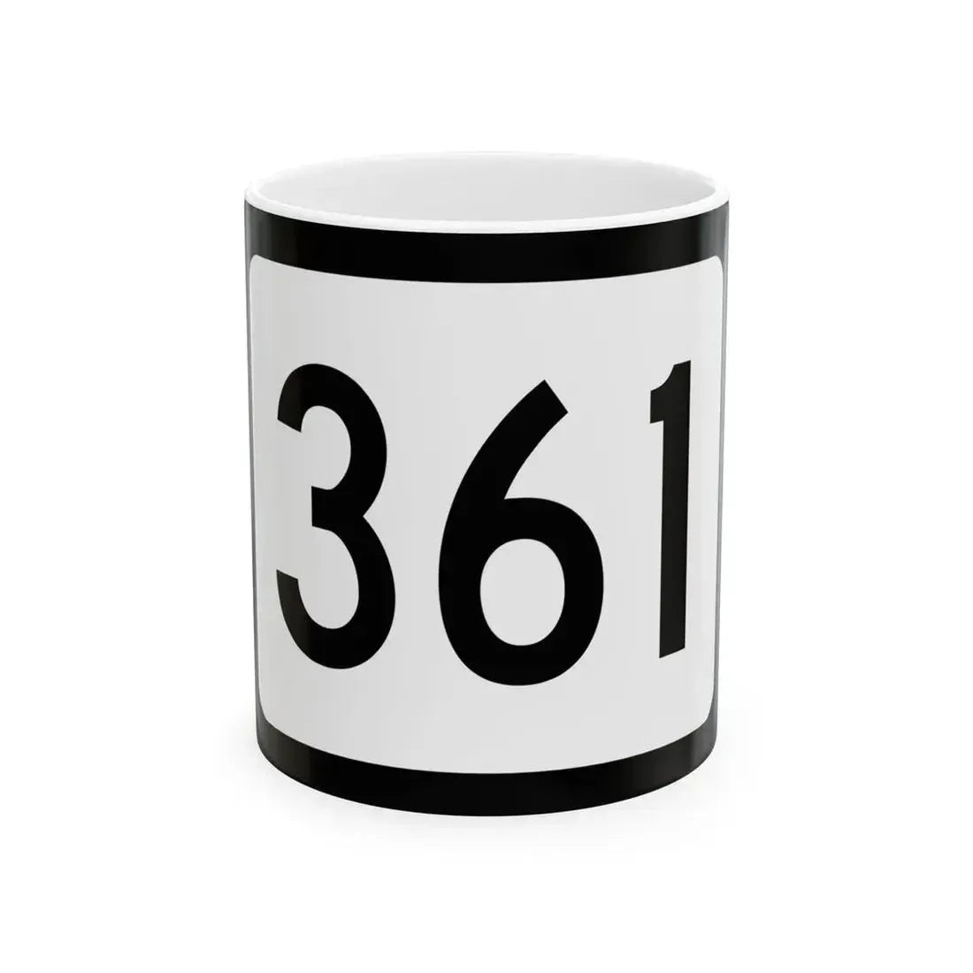 WV-361 (Virginia) (Road Sign) White Coffee Mug 11oz - Go Mug Yourself
