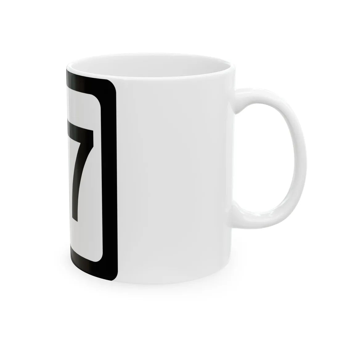 WV-37 (Virginia) (Road Sign) White Coffee Mug - Go Mug Yourself