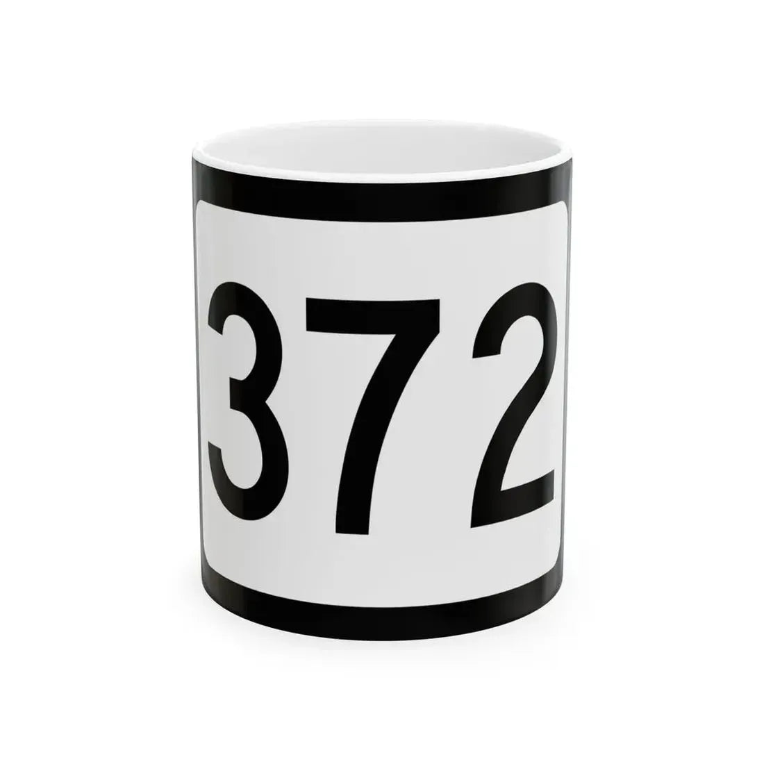 WV-372 (Virginia) (Road Sign) White Coffee Mug 11oz - Go Mug Yourself