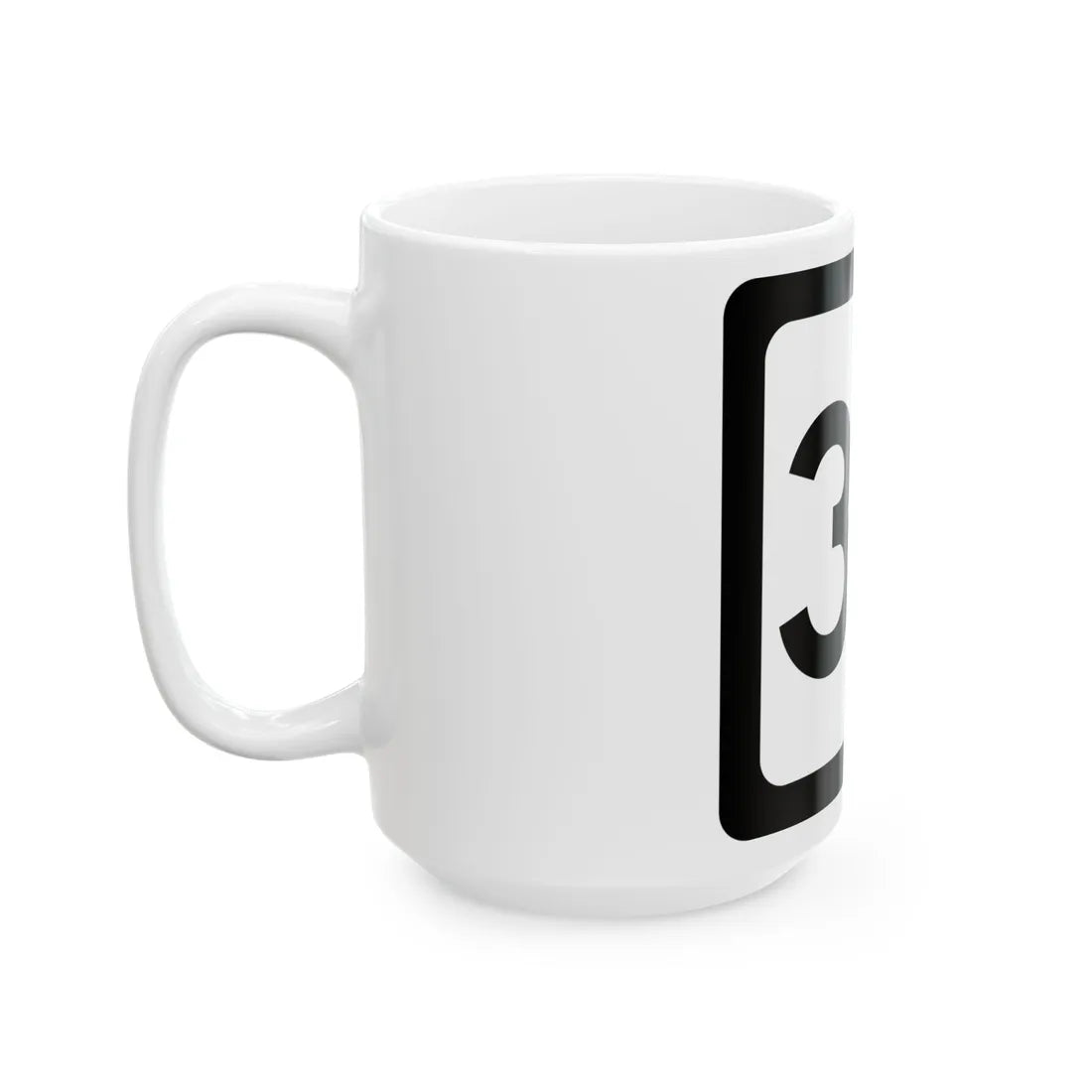WV-38 (Virginia) (Road Sign) White Coffee Mug - Go Mug Yourself