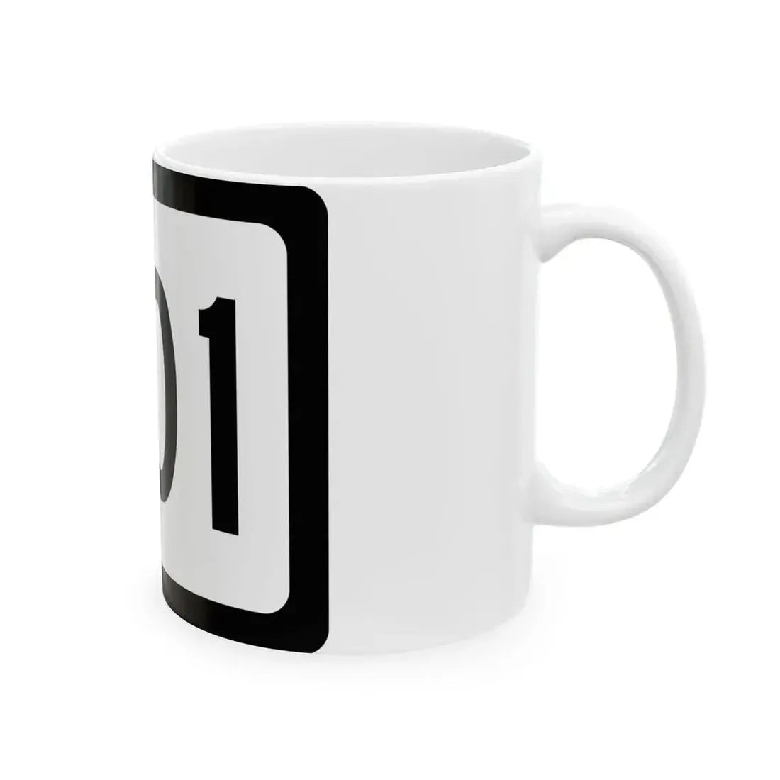 WV-401 (Virginia) (Road Sign) White Coffee Mug - Go Mug Yourself