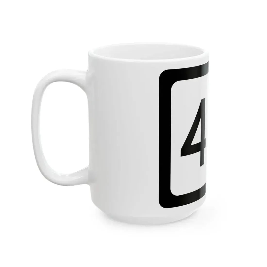 WV-401 (Virginia) (Road Sign) White Coffee Mug - Go Mug Yourself