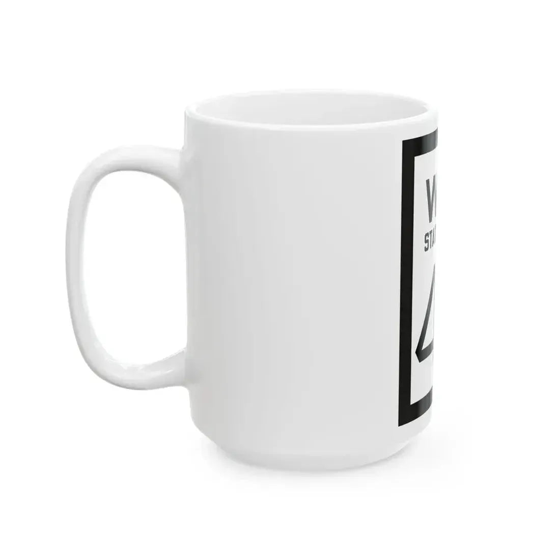 WV-44 1922 (Virginia) (Road Sign) White Coffee Mug - Go Mug Yourself