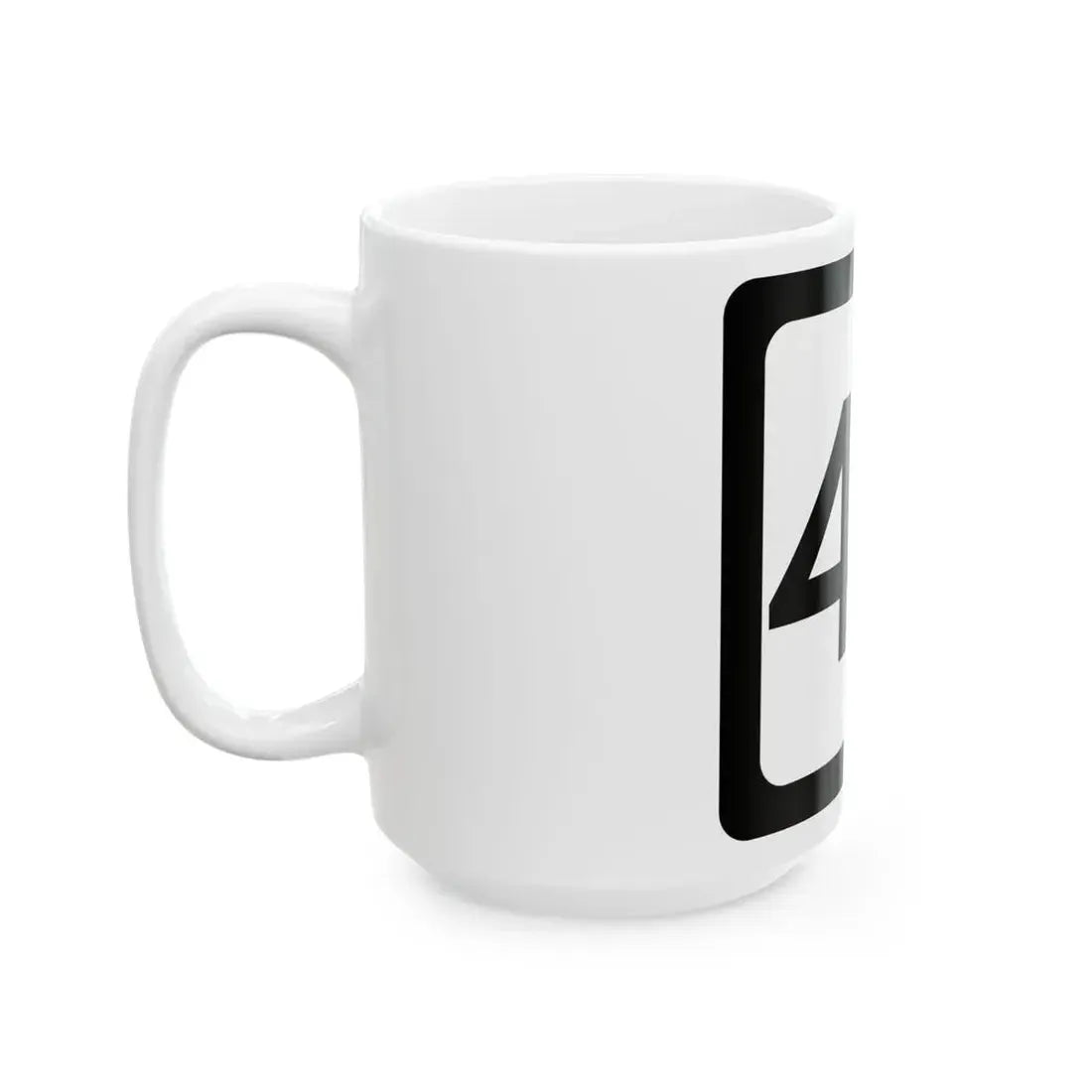 WV-44 (Virginia) (Road Sign) White Coffee Mug - Go Mug Yourself
