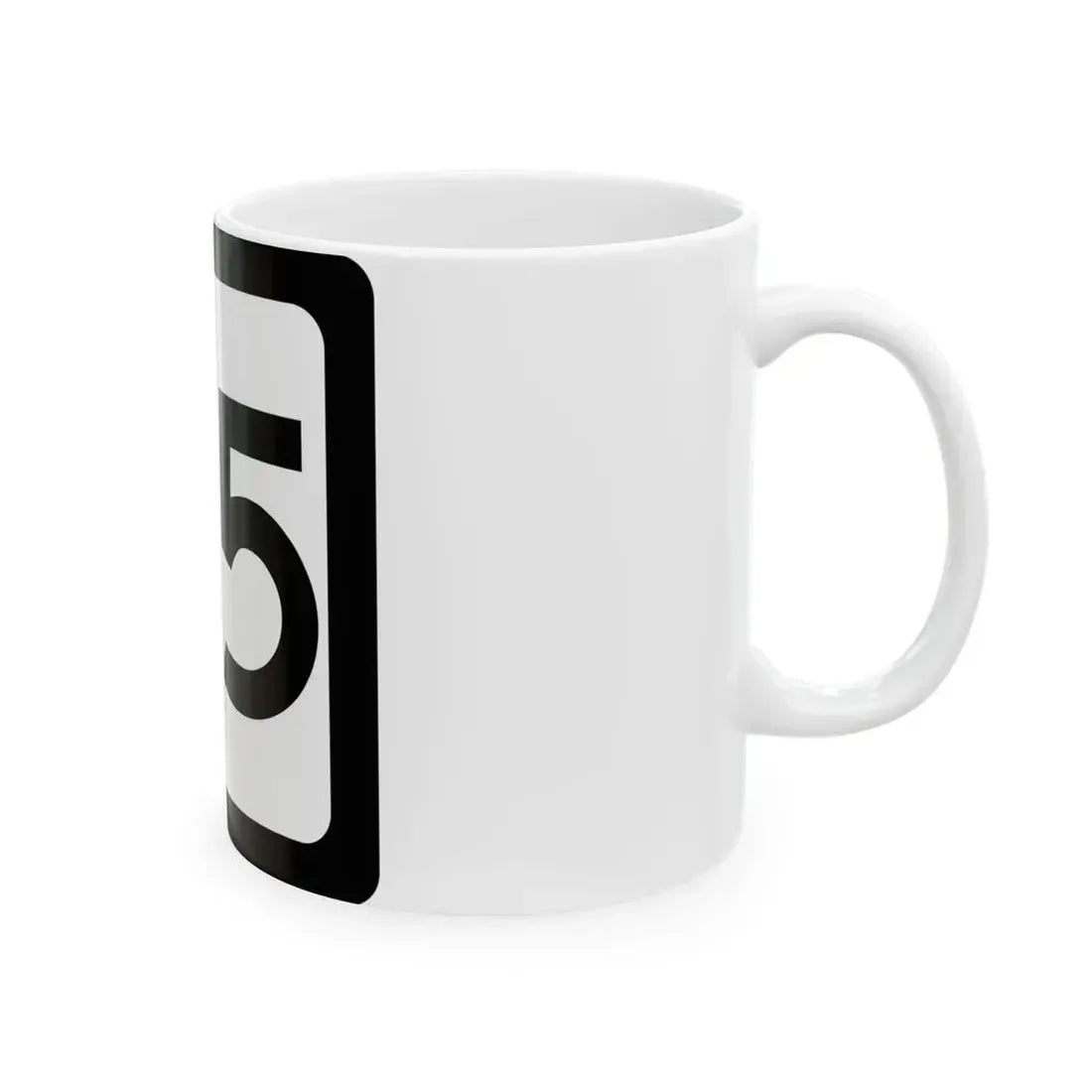 WV-45 (Virginia) (Road Sign) White Coffee Mug - Go Mug Yourself