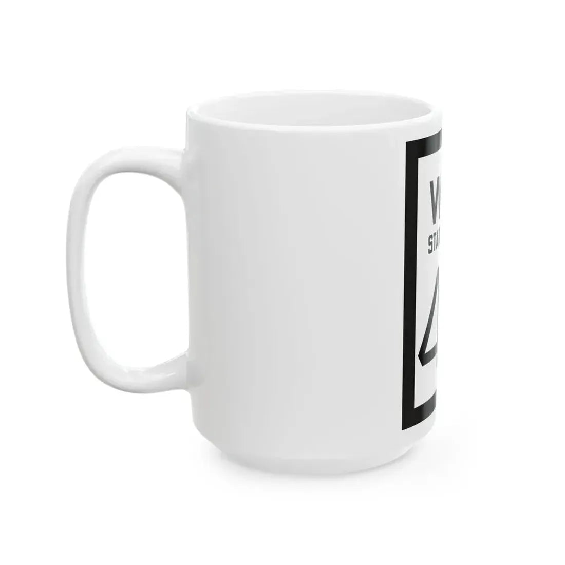 WV-47 1922 (Virginia) (Road Sign) White Coffee Mug - Go Mug Yourself