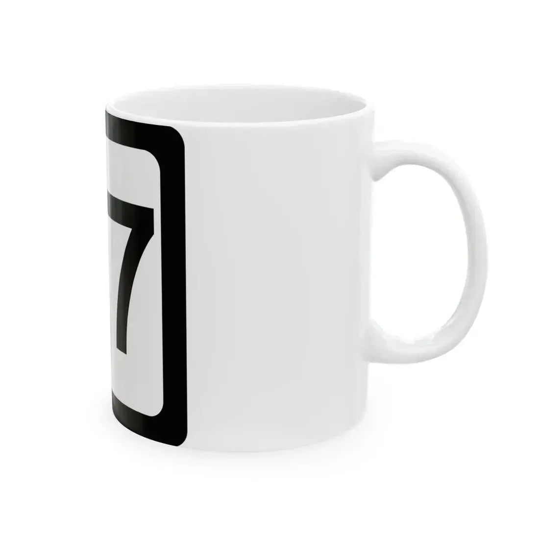 WV-47 (Virginia) (Road Sign) White Coffee Mug - Go Mug Yourself