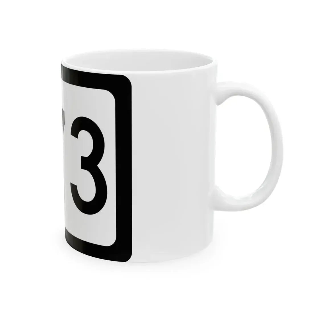 WV-473 (Virginia) (Road Sign) White Coffee Mug - Go Mug Yourself