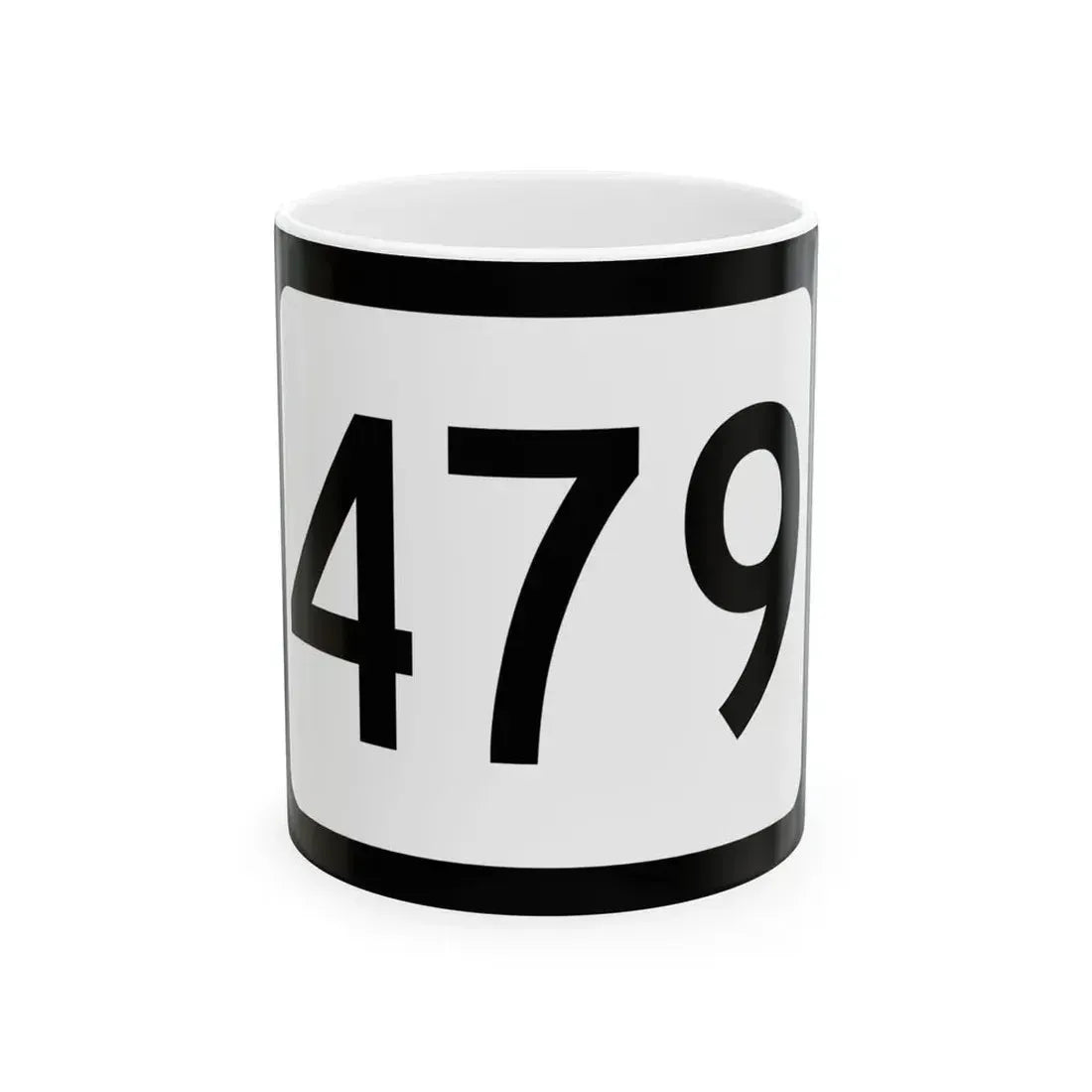 WV-479 (Virginia) (Road Sign) White Coffee Mug 11oz - Go Mug Yourself