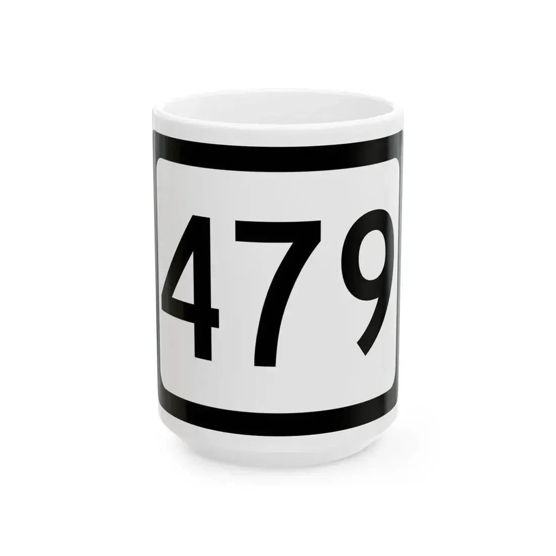 WV-479 (Virginia) (Road Sign) White Coffee Mug 15oz - Go Mug Yourself