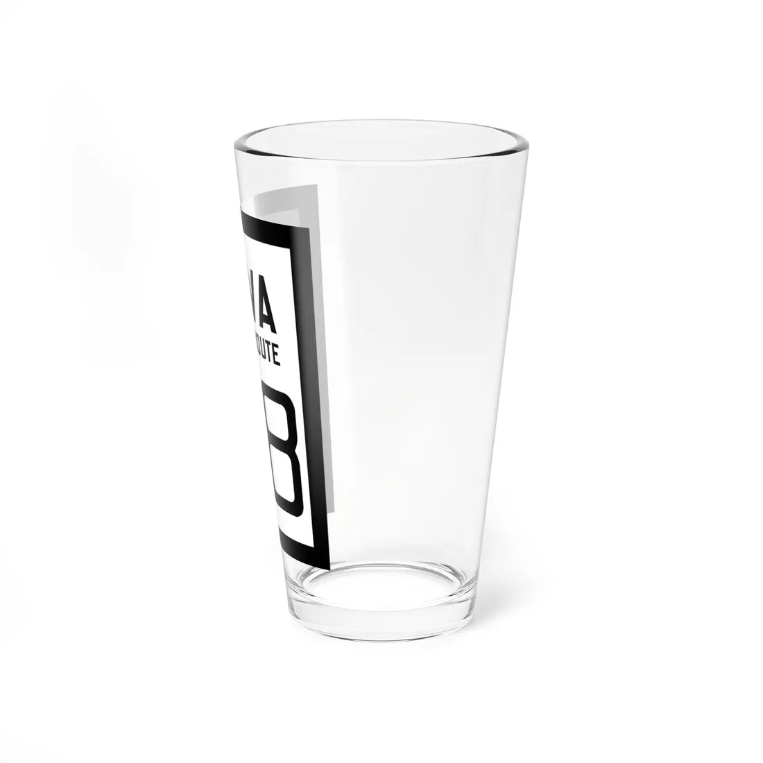 WV-48 1922 (Virginia) (Road Sign) Pint Glss 16oz - Go Mug Yourself