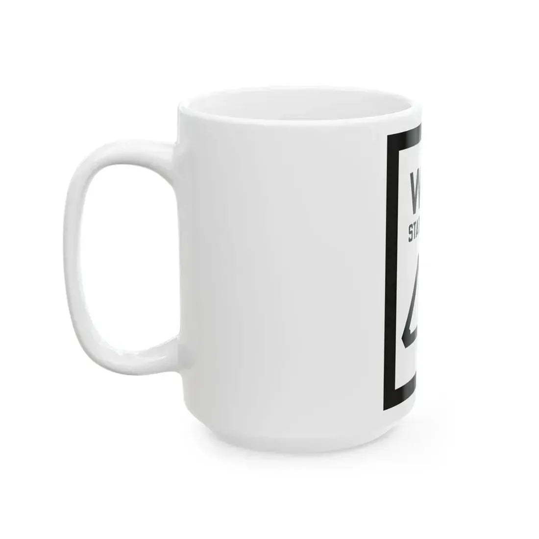 WV-48 1922 (Virginia) (Road Sign) White Coffee Mug - Go Mug Yourself