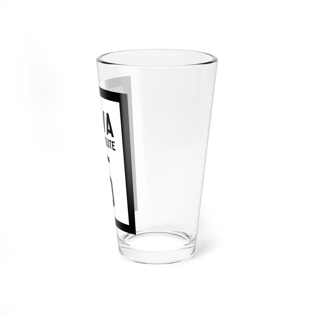 WV-5 1922 (Virginia) (Road Sign) Pint Glss 16oz - Go Mug Yourself