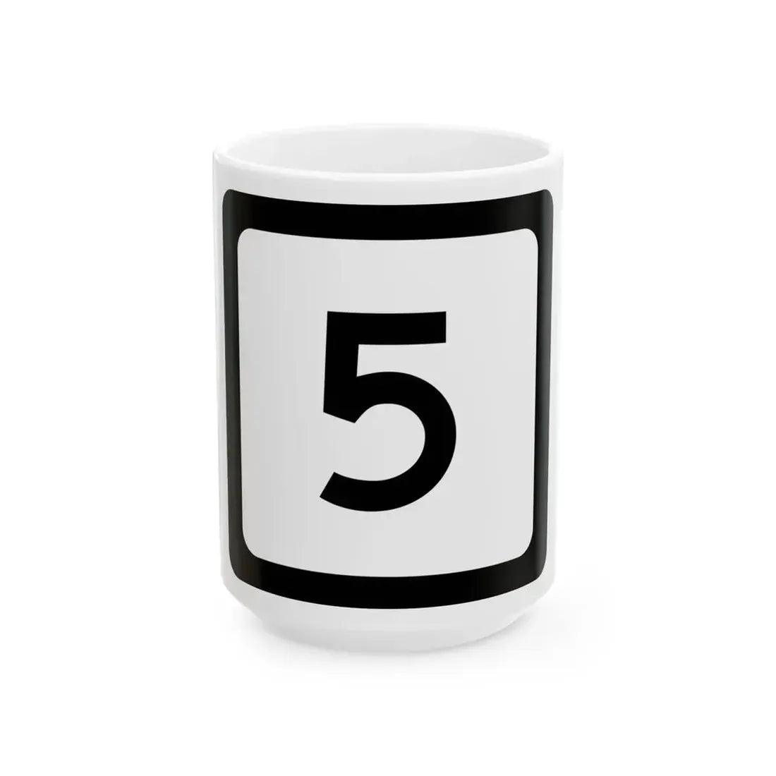 WV-5 (Virginia) (Road Sign) White Coffee Mug 15oz - Go Mug Yourself