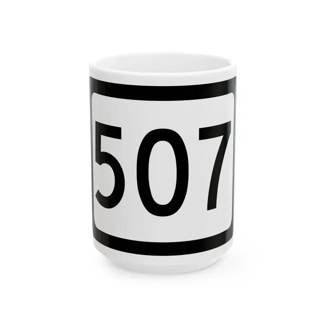 WV-507 (Virginia) (Road Sign) White Coffee Mug 15oz - Go Mug Yourself