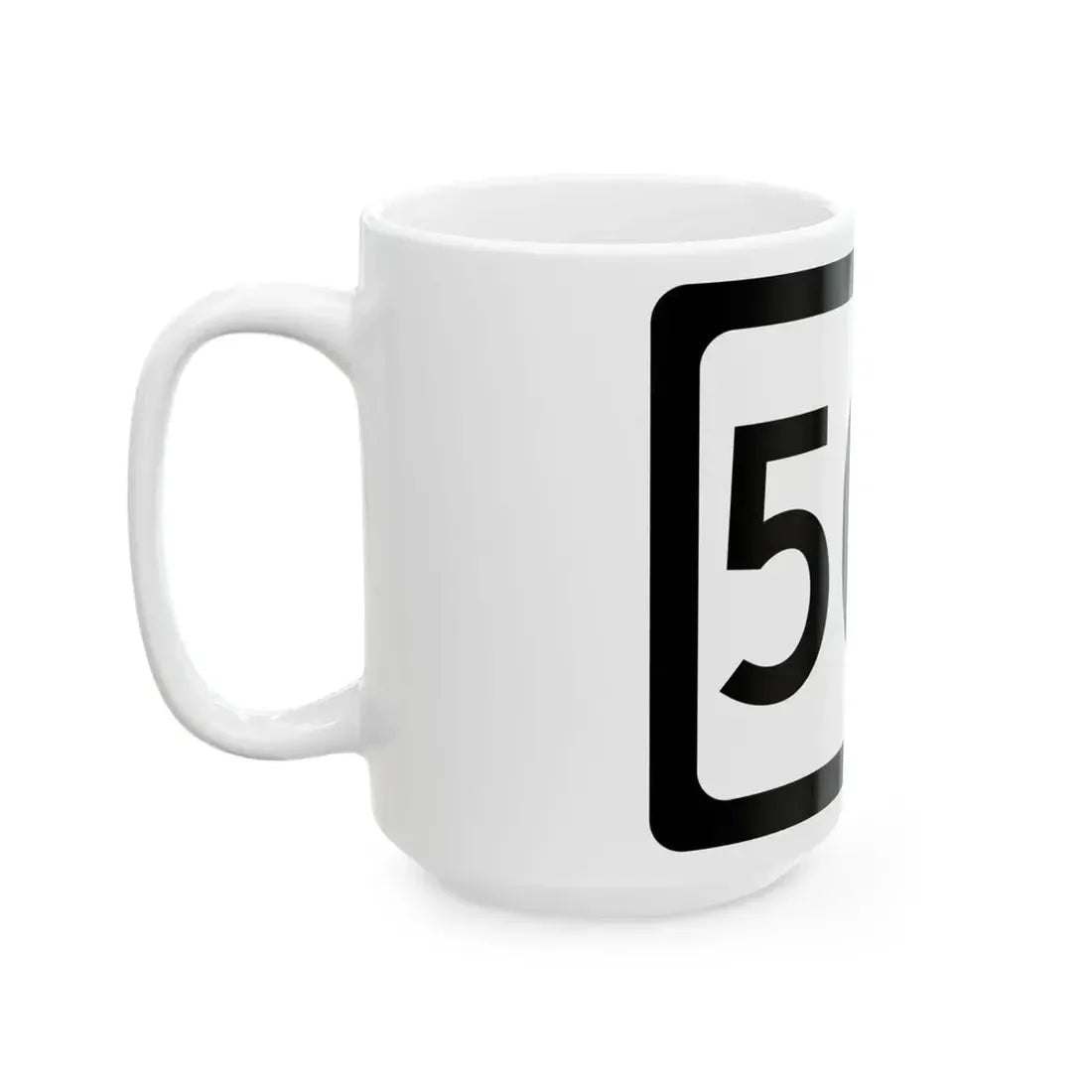 WV-507 (Virginia) (Road Sign) White Coffee Mug - Go Mug Yourself
