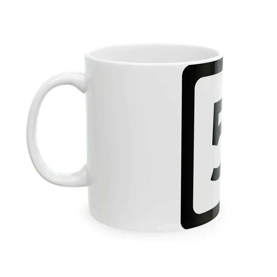 WV-51 (Virginia) (Road Sign) White Coffee Mug - Go Mug Yourself