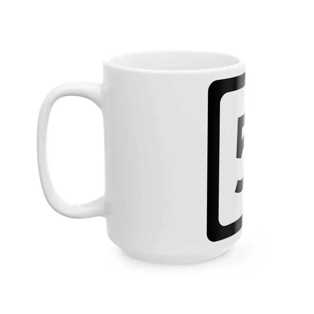 WV-51 (Virginia) (Road Sign) White Coffee Mug - Go Mug Yourself