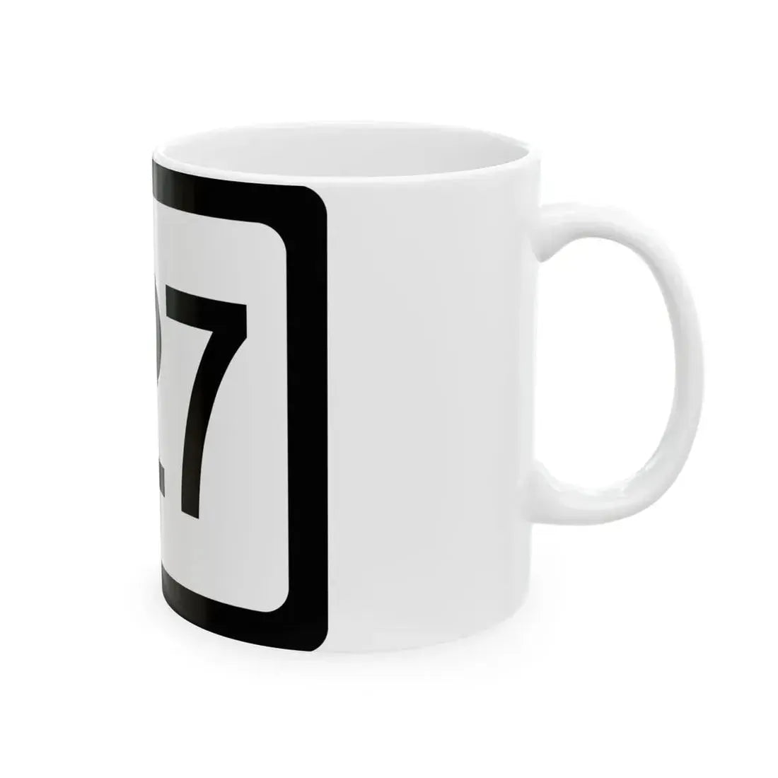 WV-527 (Virginia) (Road Sign) White Coffee Mug - Go Mug Yourself