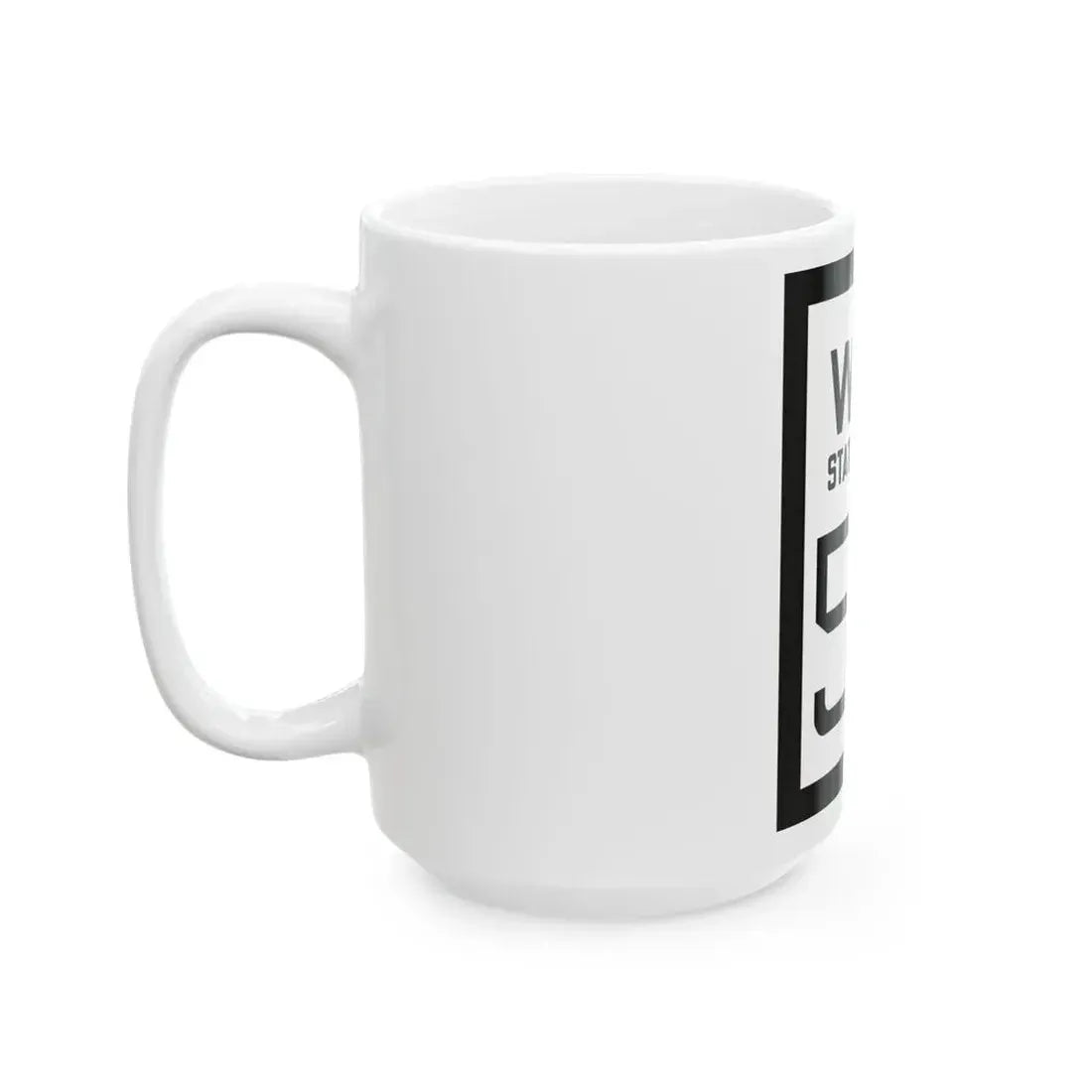 WV-54 1922 (Virginia) (Road Sign) White Coffee Mug - Go Mug Yourself