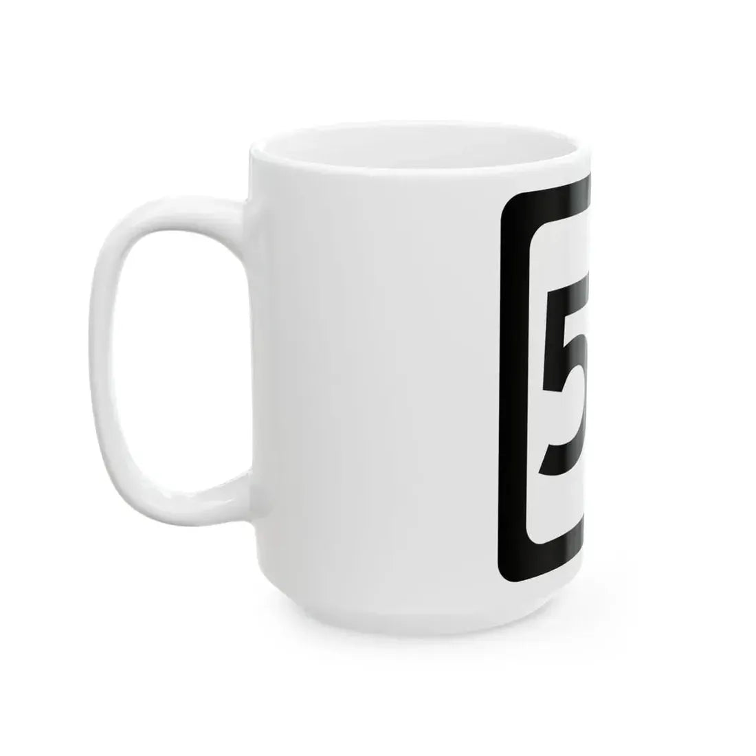 WV-54 (Virginia) (Road Sign) White Coffee Mug - Go Mug Yourself