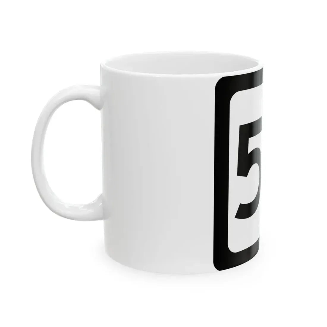 WV-56 (Virginia) (Road Sign) White Coffee Mug - Go Mug Yourself