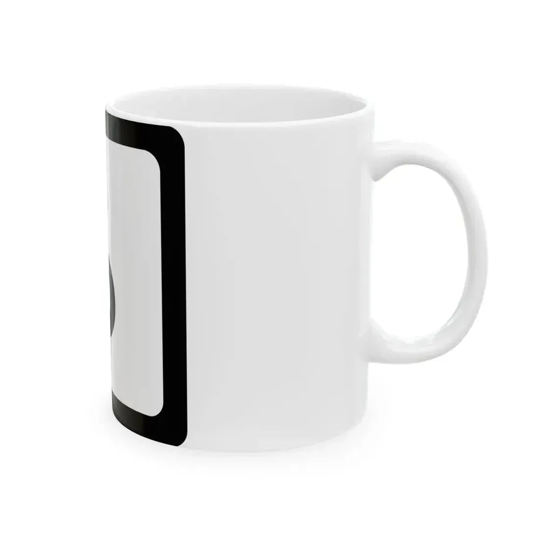 WV-6 (Virginia) (Road Sign) White Coffee Mug - Go Mug Yourself