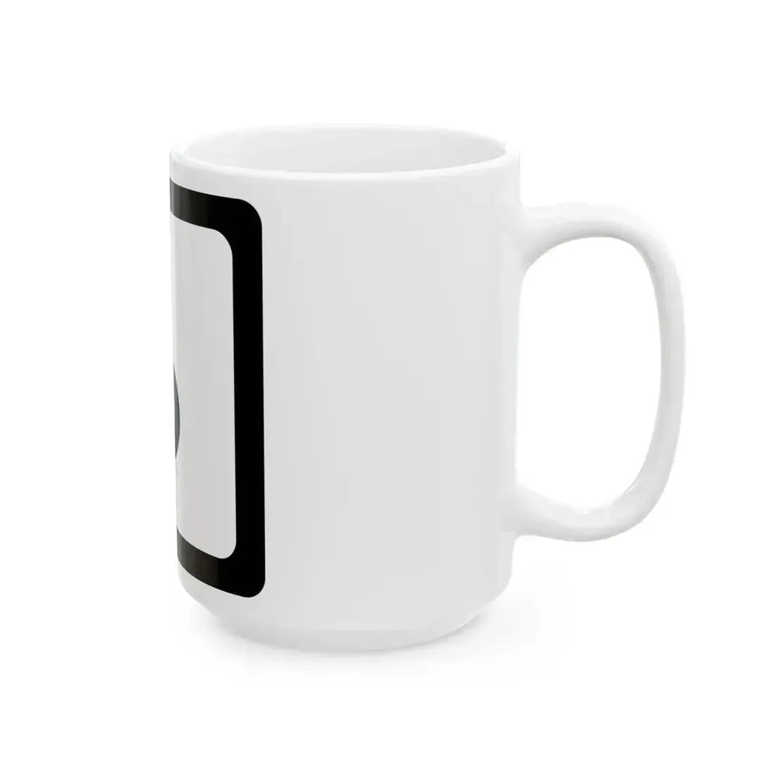 WV-6 (Virginia) (Road Sign) White Coffee Mug - Go Mug Yourself