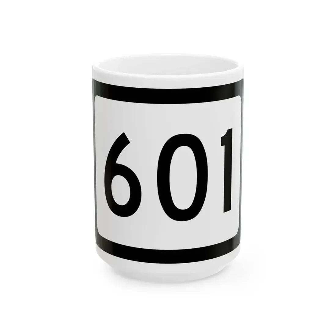 WV-601 (Virginia) (Road Sign) White Coffee Mug 15oz - Go Mug Yourself