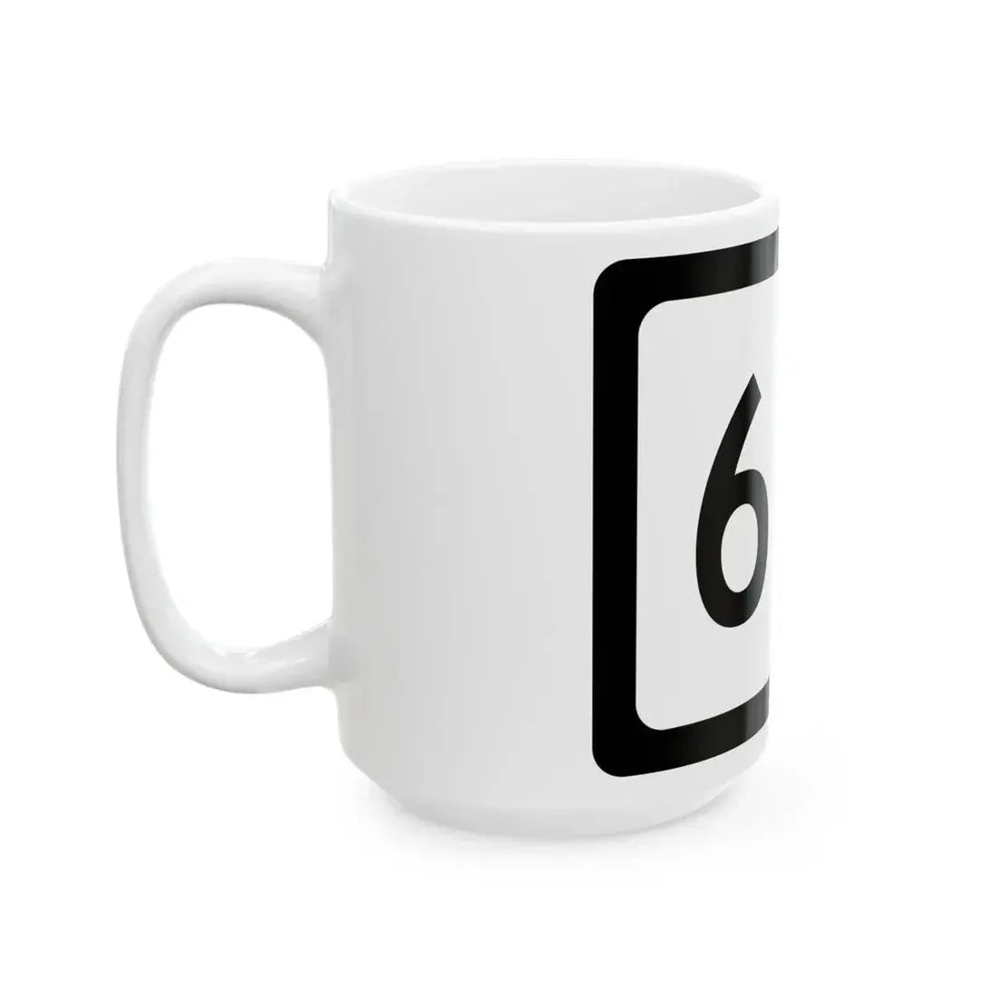 WV-601 (Virginia) (Road Sign) White Coffee Mug - Go Mug Yourself