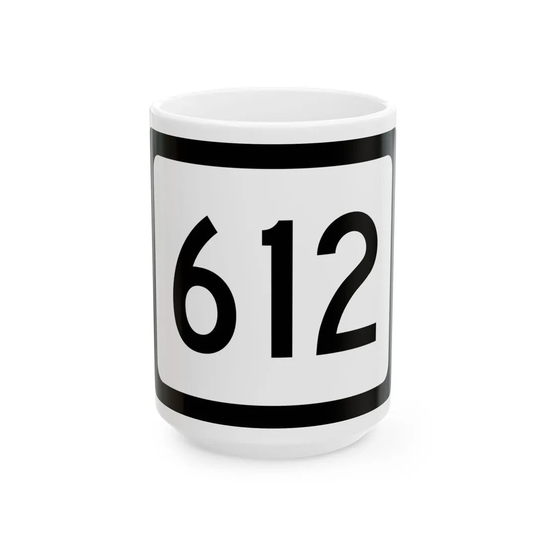 WV-612 (Virginia) (Road Sign) White Coffee Mug 15oz - Go Mug Yourself