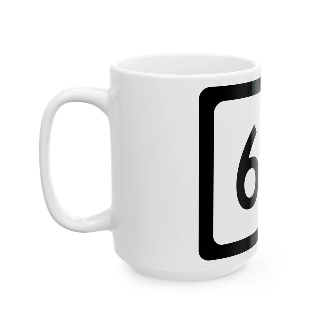 WV-618 (Virginia) (Road Sign) White Coffee Mug - Go Mug Yourself