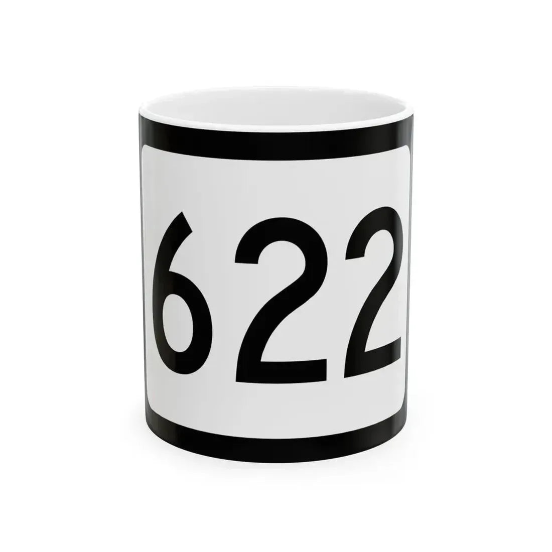 WV-622 (Virginia) (Road Sign) White Coffee Mug 11oz - Go Mug Yourself