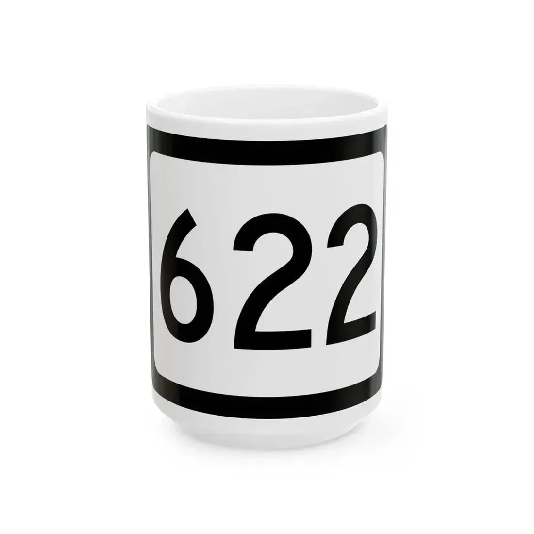 WV-622 (Virginia) (Road Sign) White Coffee Mug 15oz - Go Mug Yourself