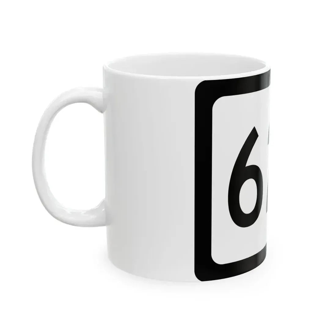 WV-622 (Virginia) (Road Sign) White Coffee Mug - Go Mug Yourself