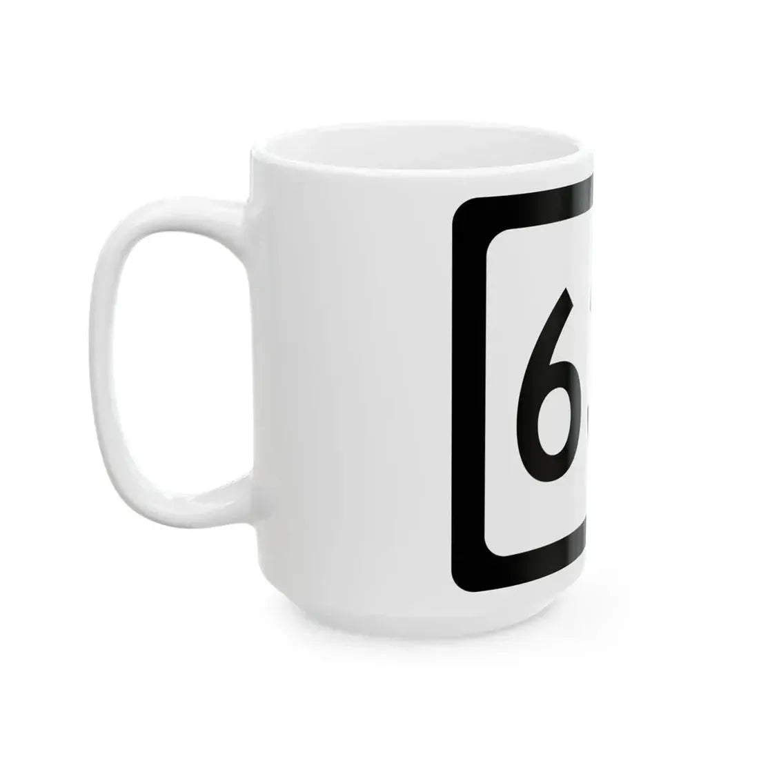 WV-635 (Virginia) (Road Sign) White Coffee Mug - Go Mug Yourself