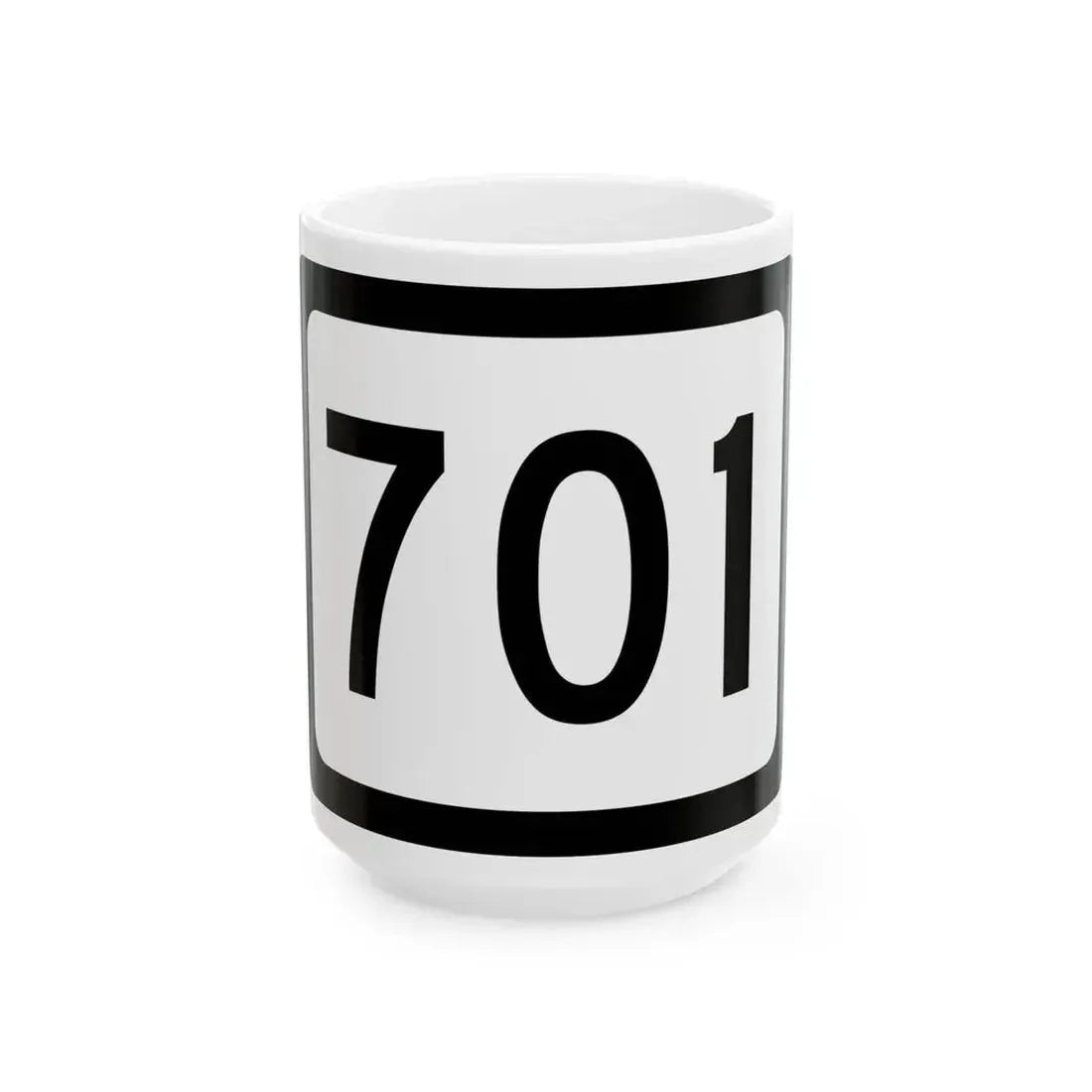 WV-701 (Virginia) (Road Sign) White Coffee Mug 15oz - Go Mug Yourself