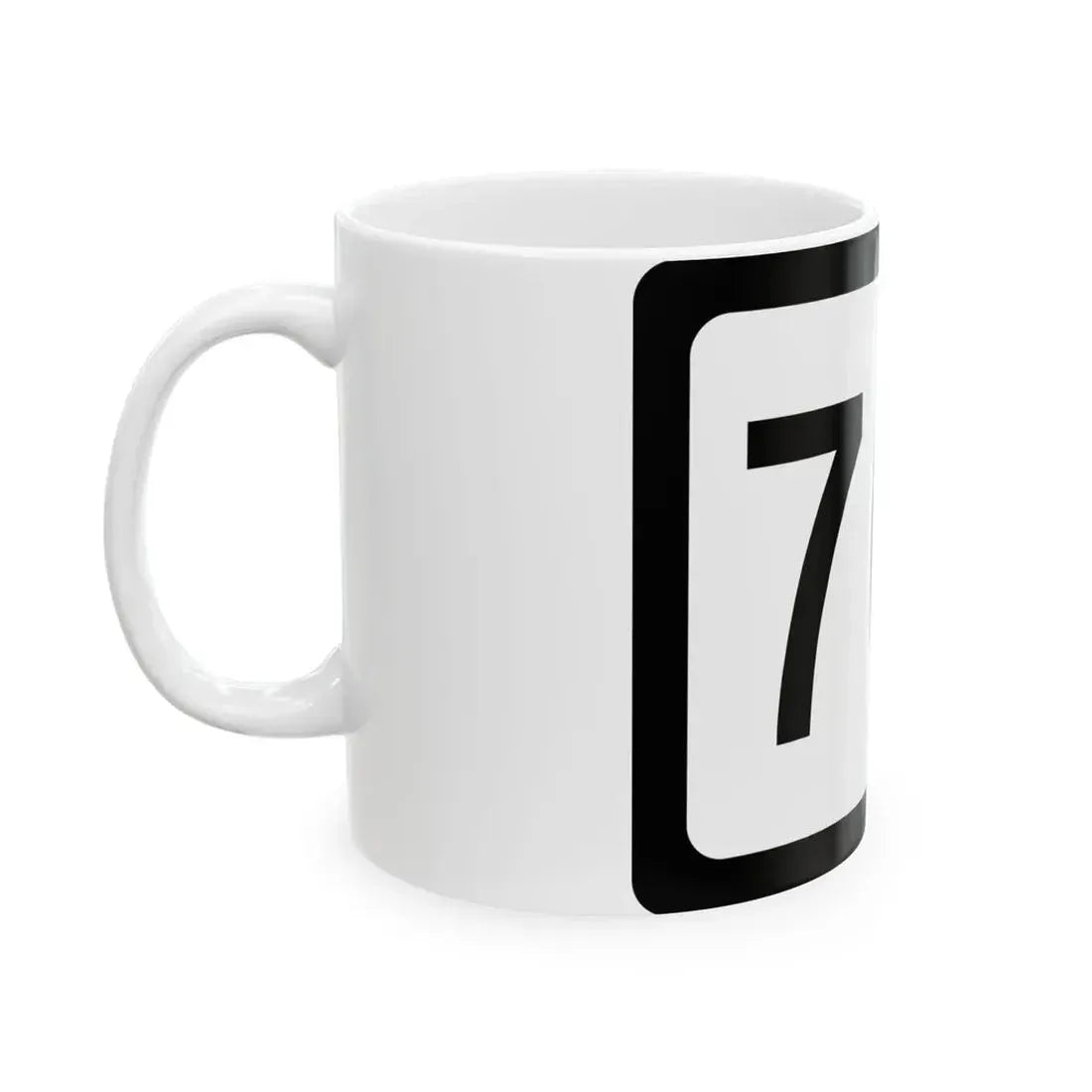 WV-701 (Virginia) (Road Sign) White Coffee Mug - Go Mug Yourself