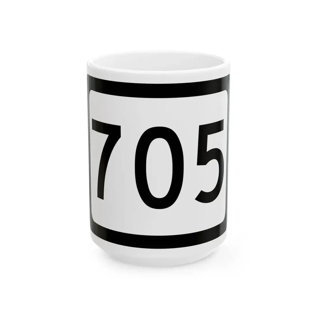 WV-705 (Virginia) (Road Sign) White Coffee Mug 15oz - Go Mug Yourself